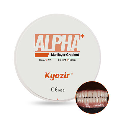 Dental Zirconia Blank Pre-Shaded Multilayer for CAD/CAM System